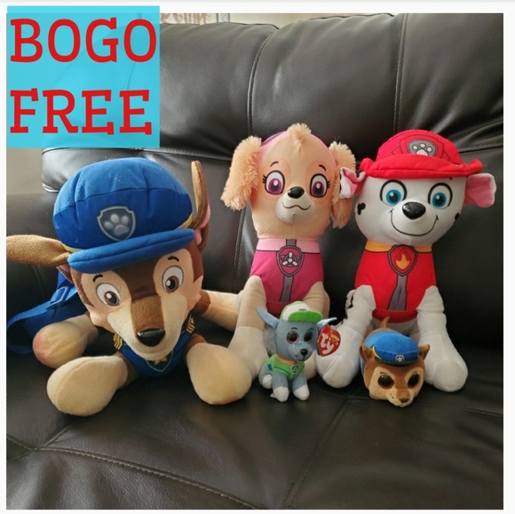 paw patrol stuffies